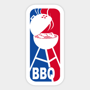 Professional BBQ League Logo Sticker